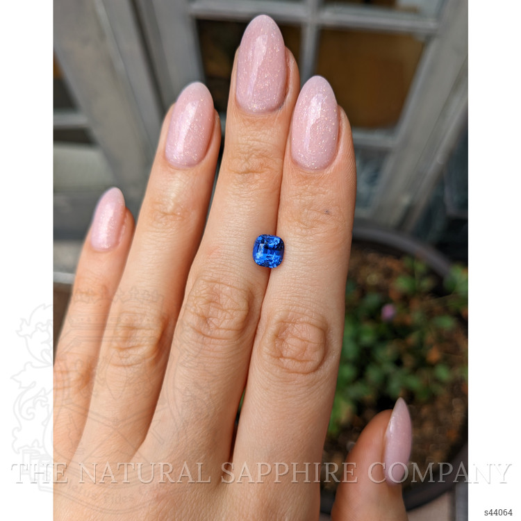 2.11 Ct. Blue Sapphire from Ceylon (Sri Lanka)