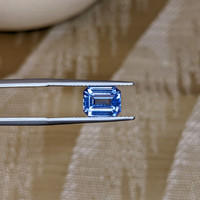 2.45 Ct. Blue Sapphire from Ceylon (Sri Lanka) Life Style