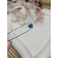 0.50 Ct. Blue Sapphire from Madagascar Life Style
