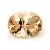 0.66 Ct. Peach Sapphire from Ceylon (Sri Lanka) Video