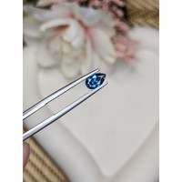 0.84 Ct. Blue Sapphire from Madagascar Life Style