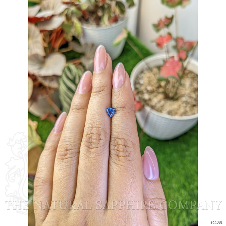 0.63 Ct. Blue Sapphire from Madagascar