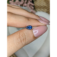 0.80 Ct. Blue Sapphire from Madagascar Life Style