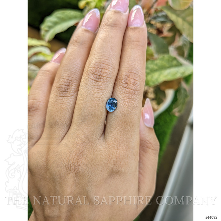 1.44 Ct. Greenish Blue Sapphire from Madagascar