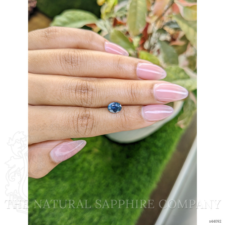 1.44 Ct. Greenish Blue Sapphire from Madagascar