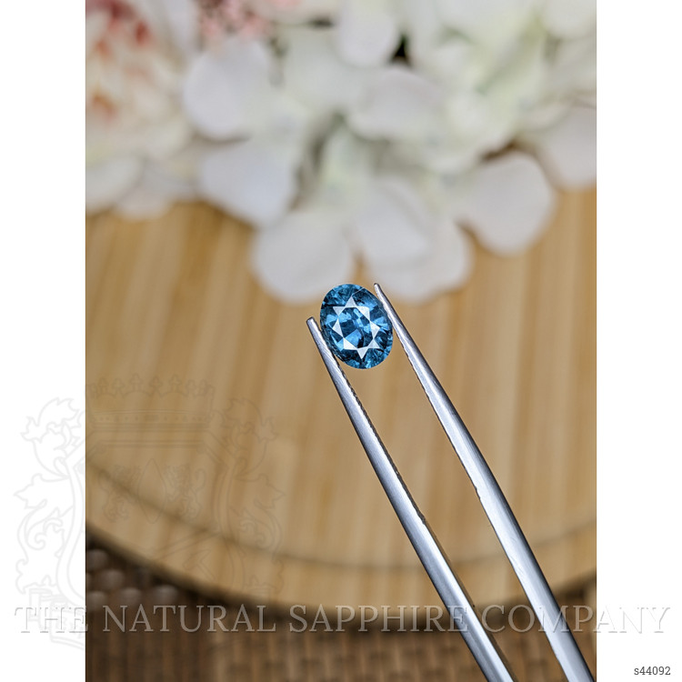 1.44 Ct. Greenish Blue Sapphire from Madagascar