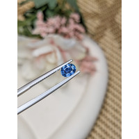 0.82 Ct. Blue Sapphire from Madagascar Life Style