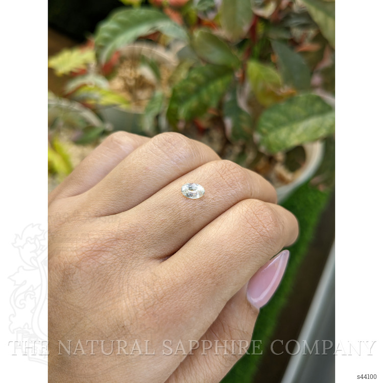 0.66 Ct. Yellow Sapphire from Ceylon (Sri Lanka)