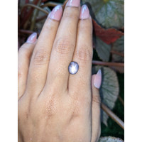 4.32 Ct. Purple Star Sapphire from Ceylon (Sri Lanka) Life Style