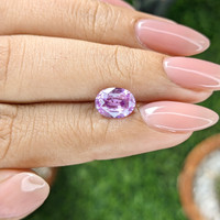 2.01 Ct. Purple Sapphire from Madagascar Life Style