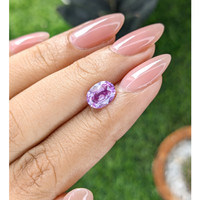 2.01 Ct. Purple Sapphire from Madagascar Life Style