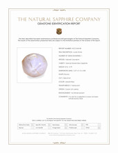 0.79 Ct. Greyish Blue Star Sapphire from Ceylon (Sri Lanka) Scan Report