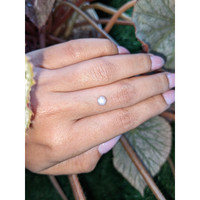 0.79 Ct. Greyish Blue Star Sapphire from Ceylon (Sri Lanka) Life Style