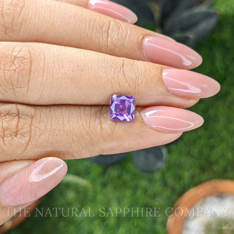 1.59 Ct. Bluish Purple Sapphire from Madagascar