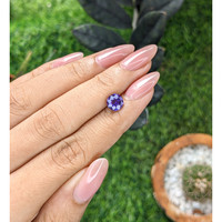 1.55 Ct. Bluish Purple Sapphire from Madagascar Life Style