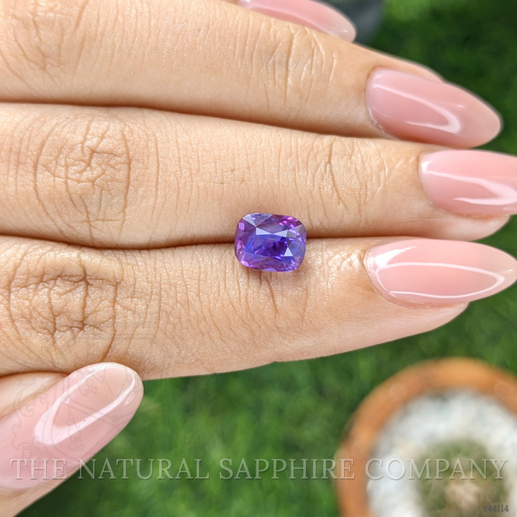 2.54 Ct. Pinkish Purple Sapphire from Madagascar
