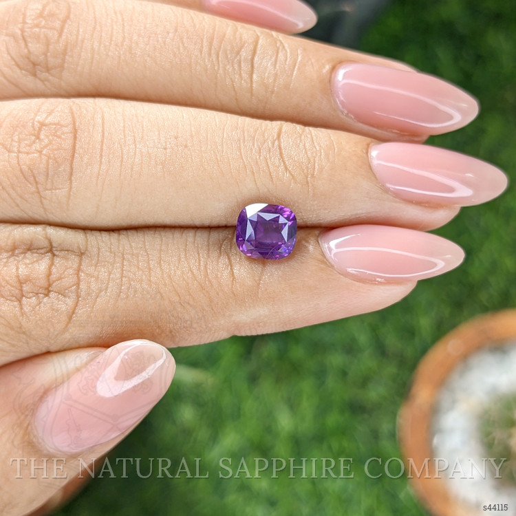 2.03 Ct. Pinkish Purple Sapphire from Madagascar