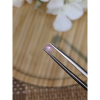 0.34 Ct. Pinkish Purple Cabochon Sapphire from Ceylon (Sri Lanka) Life Style