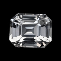 3.55 Ct. White Sapphire from Ceylon (Sri Lanka) Video