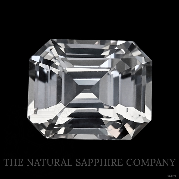 3.55 Ct. White Sapphire from Ceylon (Sri Lanka)