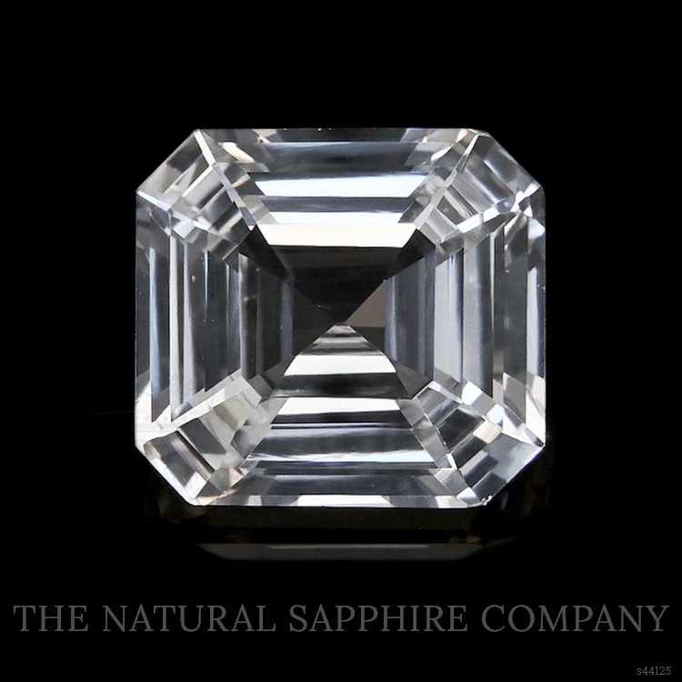 5.05 Ct. White Sapphire from Ceylon (Sri Lanka)