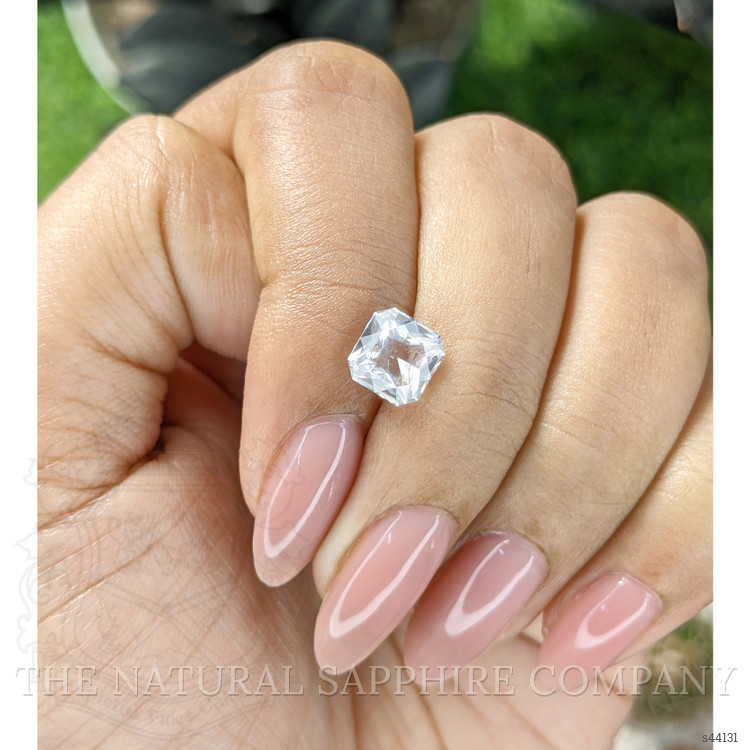 2.01 Ct. White Sapphire from Ceylon (Sri Lanka)
