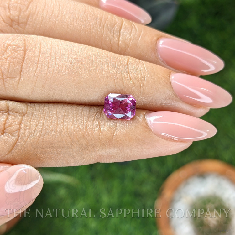 1.63 Ct. Purplish Pink Sapphire from Madagascar