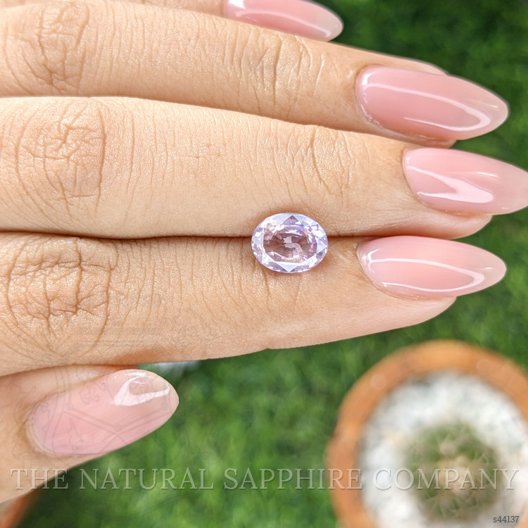 2.04 Ct. Purplish Pink Sapphire from Madagascar