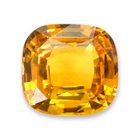 1.55 Ct. Yellowish Orange Sapphire from Ceylon (Sri Lanka) Video