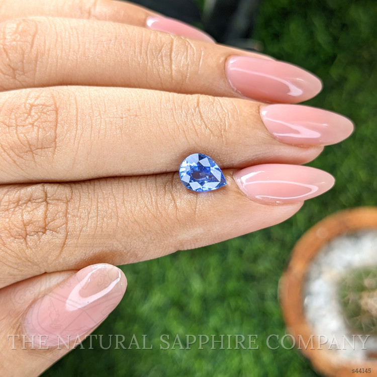 1.57 Ct. Blue Sapphire from Ceylon (Sri Lanka)