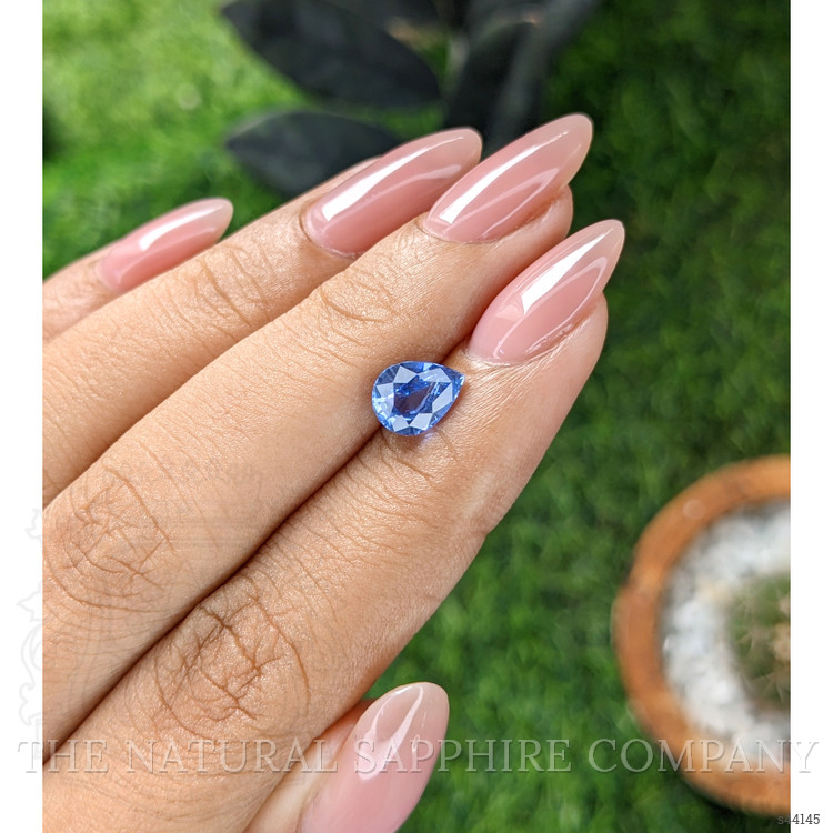 1.57 Ct. Blue Sapphire from Ceylon (Sri Lanka)