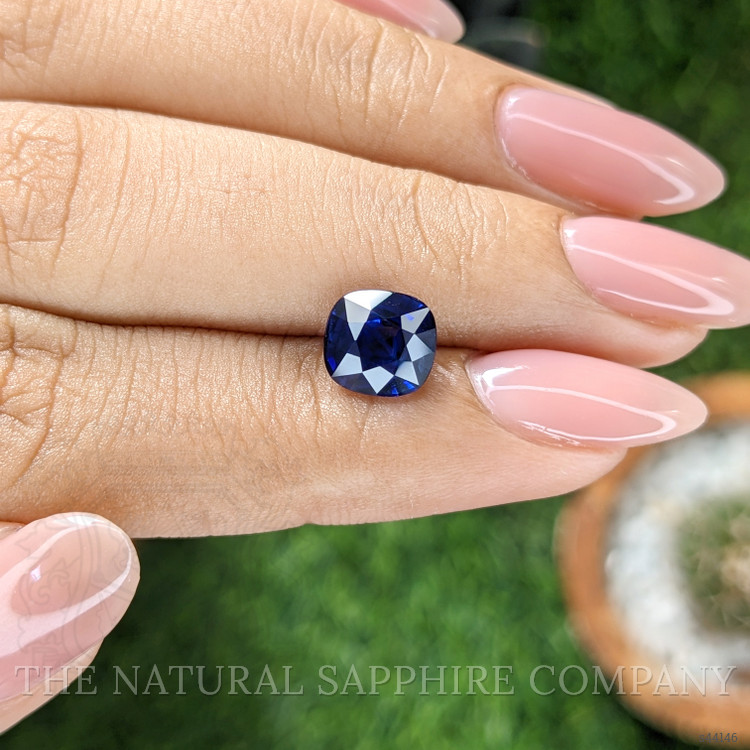 2.52 Ct. Blue Sapphire from Ceylon (Sri Lanka)