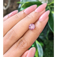 3.24 Ct. Pink Star Sapphire from Ceylon (Sri Lanka) Life Style