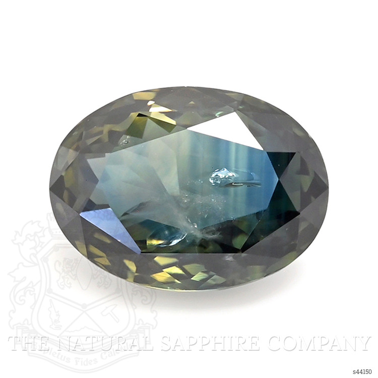 2.73 Ct. Bluish Green Sapphire from Ceylon (Sri Lanka)
