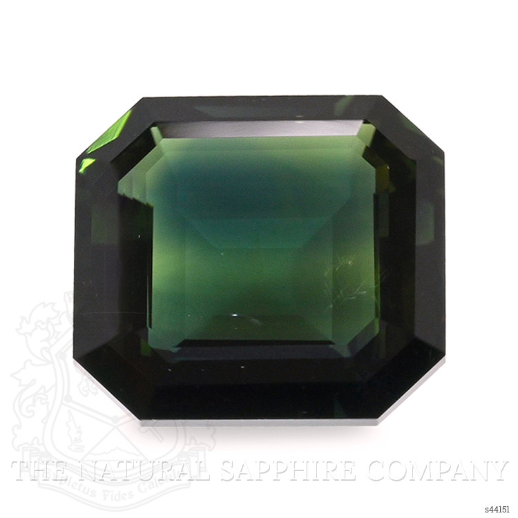 5.24 Ct. Bluish Green Sapphire from Ceylon (Sri Lanka)