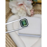 5.24 Ct. Bluish Green Sapphire from Ceylon (Sri Lanka) Life Style