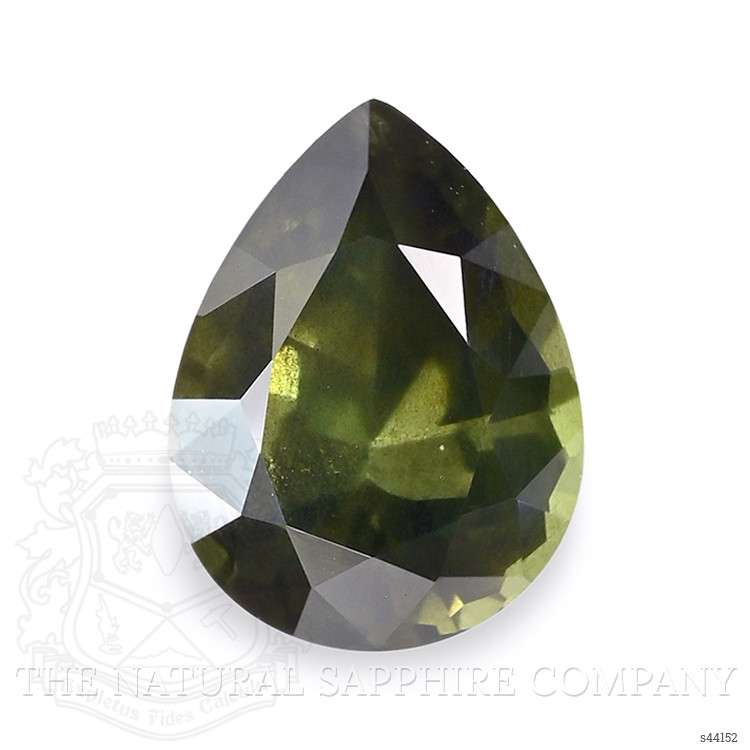 2.52 Ct. Yellowish Green Sapphire from Ceylon (Sri Lanka)