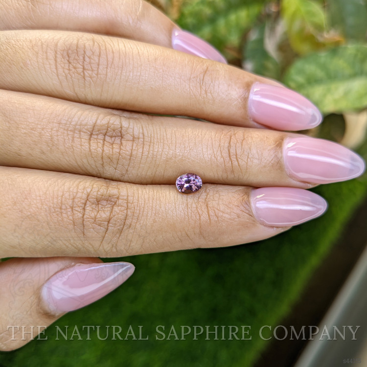 0.53 Ct. Purplish Pink Sapphire from Ceylon (Sri Lanka)