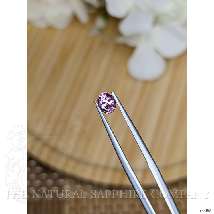 0.53 Ct. Purplish Pink Sapphire from Ceylon (Sri Lanka)