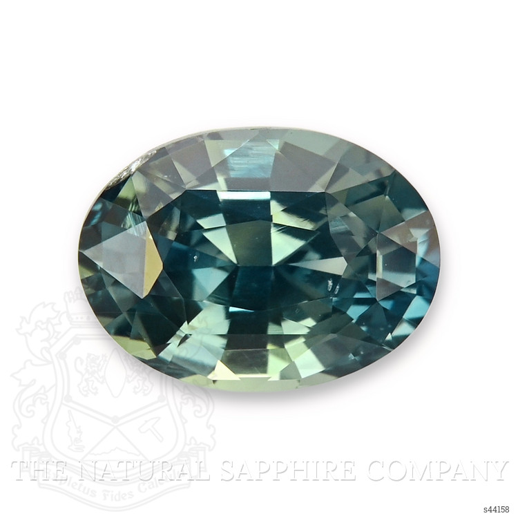 4.04 Ct. Bluish Green Sapphire from Madagascar