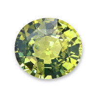 2.10 Ct. Greenish Yellow Sapphire from Ceylon (Sri Lanka) Video