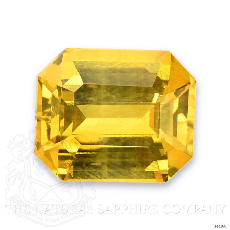 2.82 Ct. Orangish Yellow Sapphire from Ceylon (Sri Lanka)