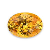 2.96 Ct. Yellowish Orange Sapphire from Ceylon (Sri Lanka) Video