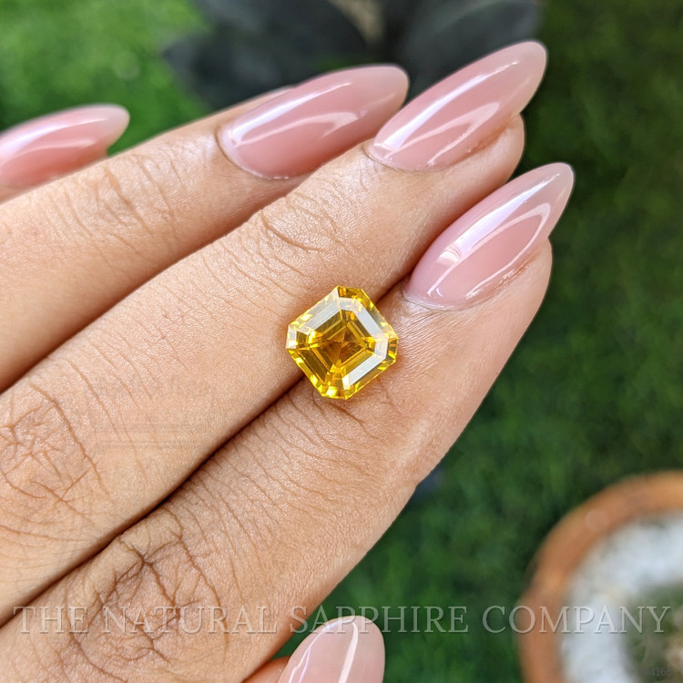 3.05 Ct. Yellow Sapphire from Ceylon (Sri Lanka)