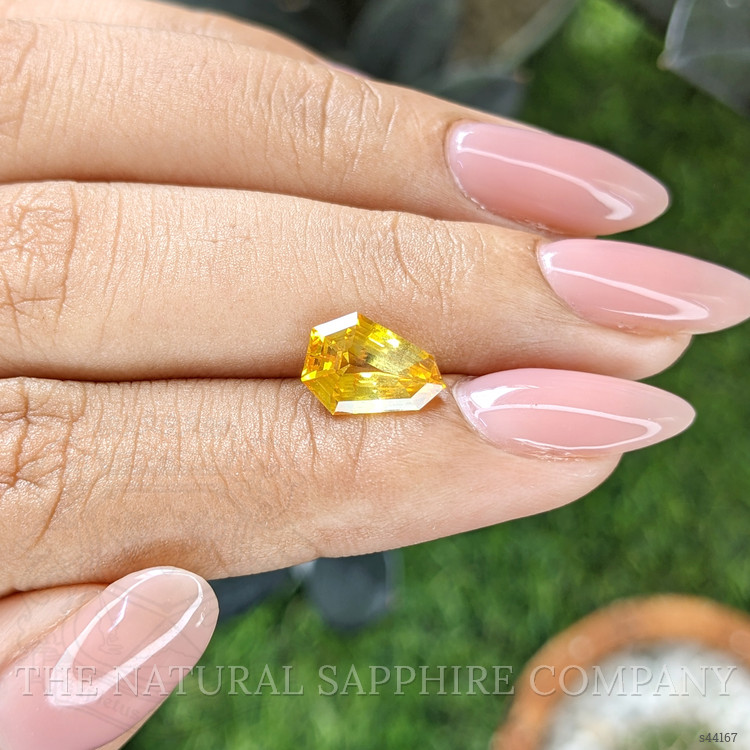2.44 Ct. Yellow Sapphire from Ceylon (Sri Lanka)