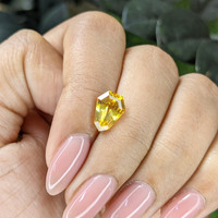 2.44 Ct. Yellow Sapphire from Ceylon (Sri Lanka) Life Style