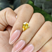 1.56 Ct. Yellow Sapphire from Ceylon (Sri Lanka) Life Style