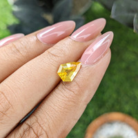 1.56 Ct. Yellow Sapphire from Ceylon (Sri Lanka) Life Style