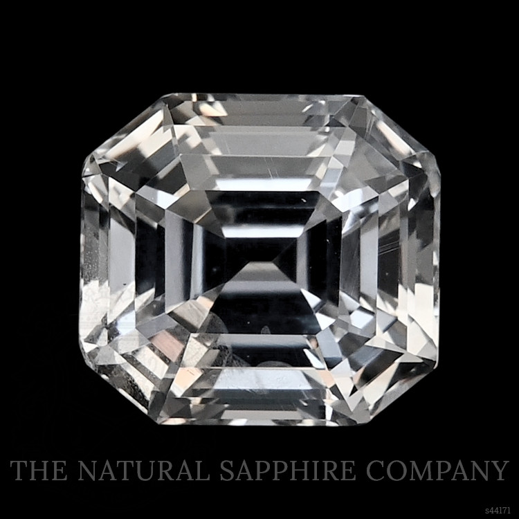 3.04 Ct. White Sapphire from Ceylon (Sri Lanka)