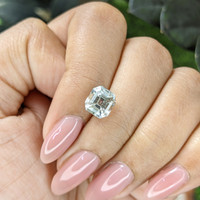 3.04 Ct. White Sapphire from Ceylon (Sri Lanka) Life Style